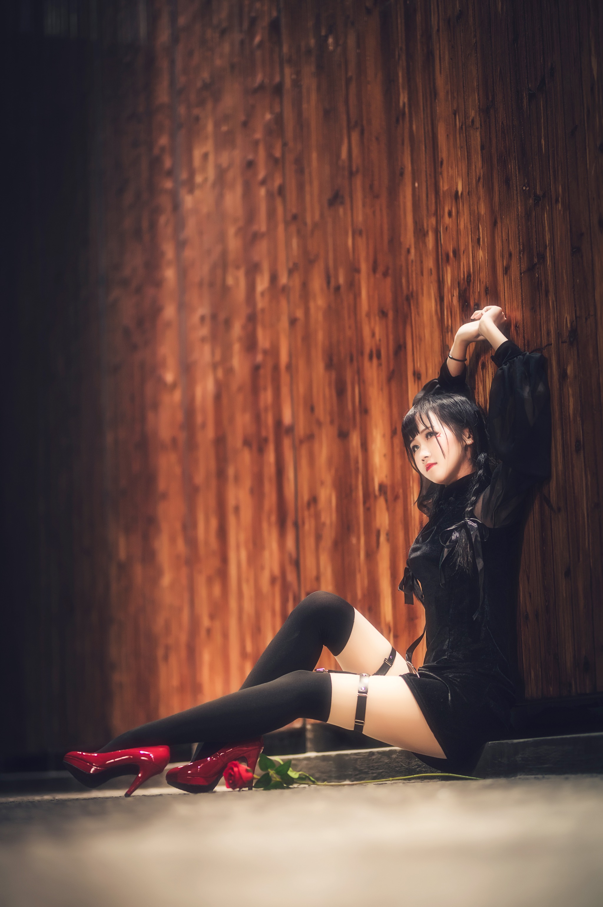图片[1]-三度_69 – NO.020 旗袍玫瑰[13P]-XikXak